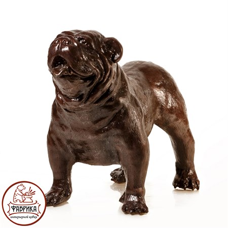 Садовый декор из полистоуна Бульдог US07618