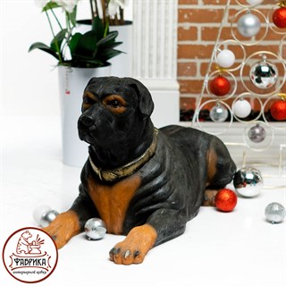 Фигура интерьерная собака