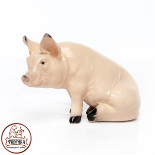 Поросенок фигурка для сада