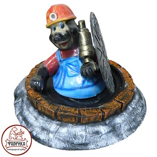 Крышка люка Крот из стеклопластика 