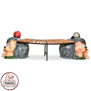 Садовая лавочка Ежи