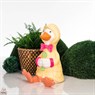Садовая фигура утёнок в плаще F08976-Y