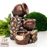 Декоративный фонтан для дачи кувшины U09202 стеклопластик h 50 см - фото 31364